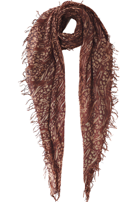 Fringed Silk and Cashmere-Blend Scarf