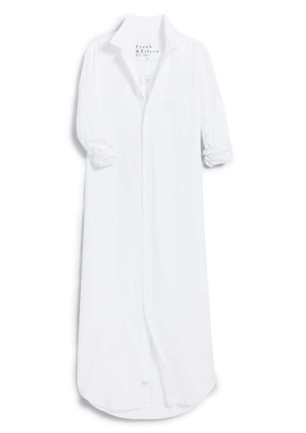 Rory Maxi Shirtdress - Linen