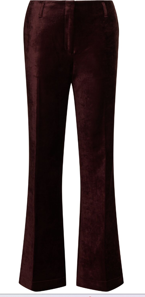 Velvet Trumpet Pants