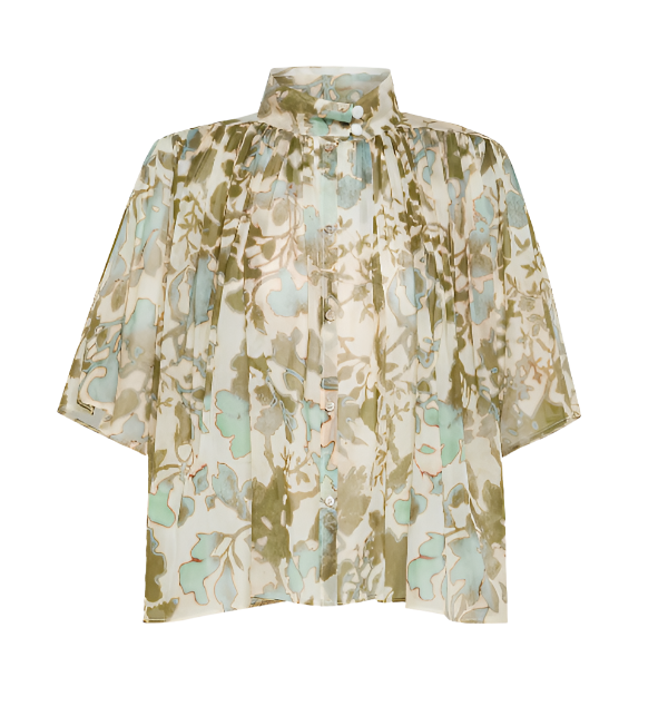 Bloom Mist Oversized Shirt