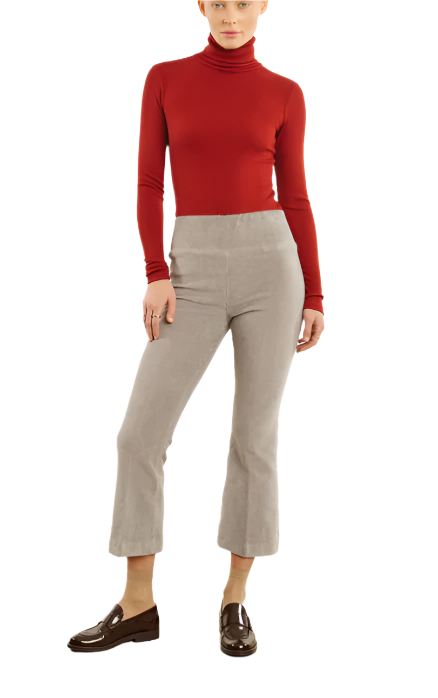 Crop Flare Corduroy Pant