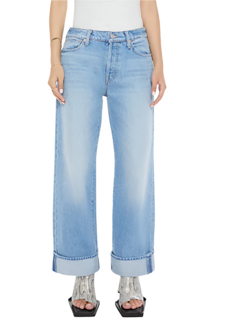 Lil Dodger Button Hover Cuff Jean