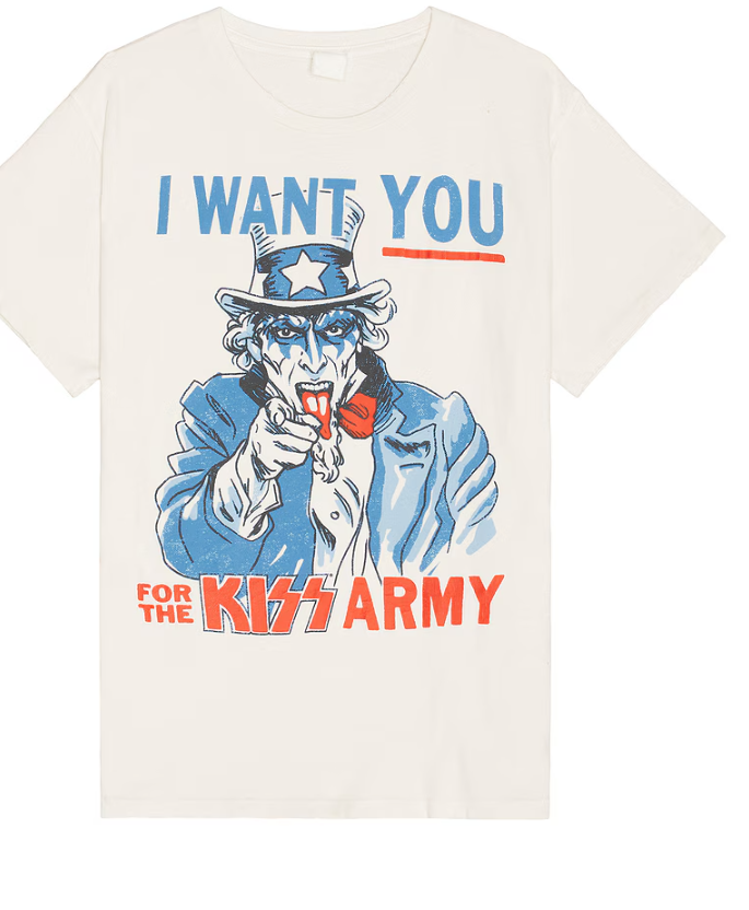 Kiss Wants You Crew Tee