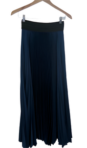 Holiday Satin Midi Skirt