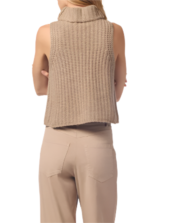 Saige Cropped Turtleneck Sweater