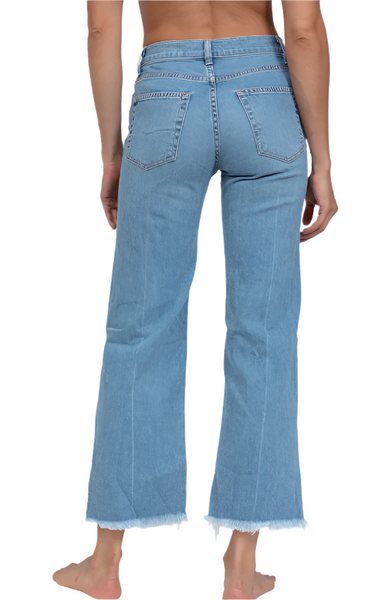 Crop Wide Leg Jean - Keel Over