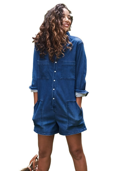 Ireland Denim Playsuit