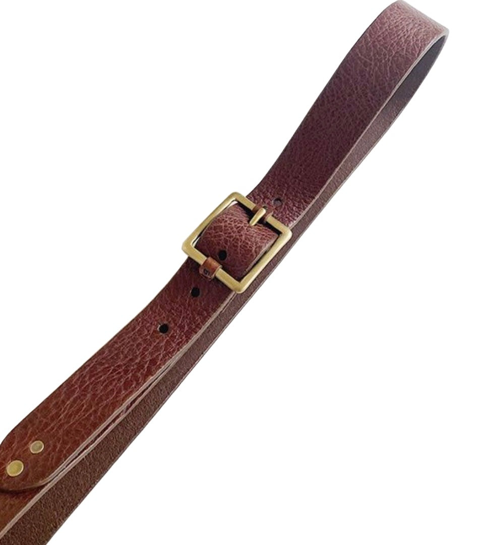 De Palma Mona Brass Belt in Bark