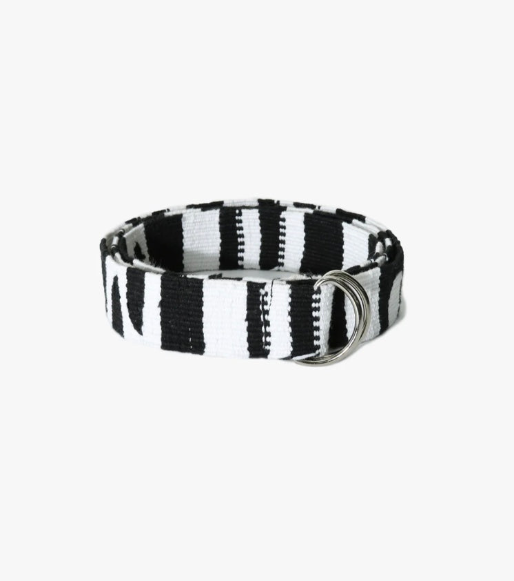 Xirena Checkers Cienna Belt in Black and White