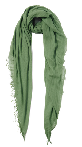 Cashmere and Silk Scarf - English Ivy